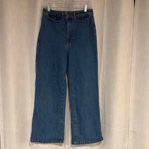 ROLLA'S High Rise Wide Leg Jeans